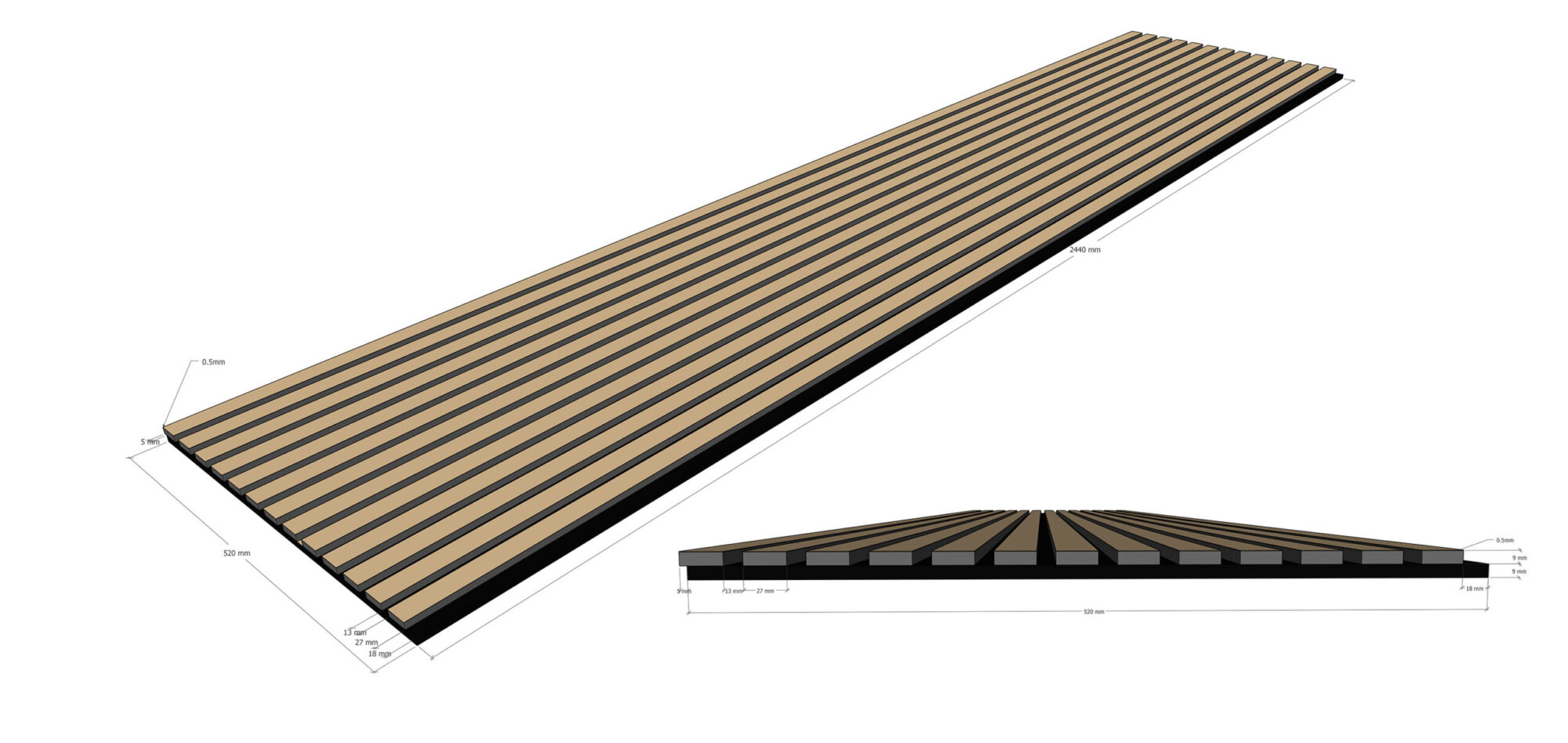 QUANTI Panneau acoustique