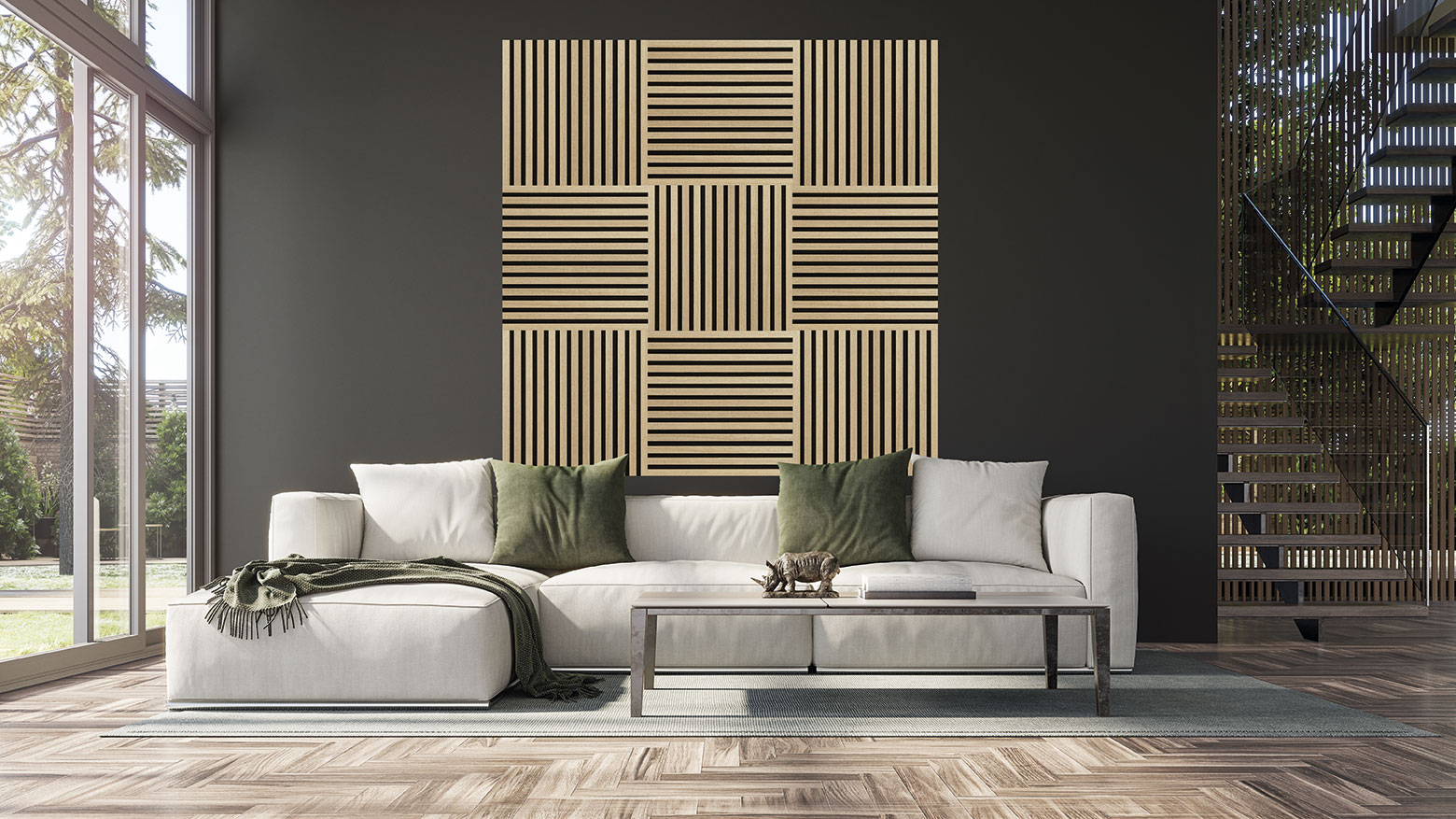 SQUARE Panneau acoustique